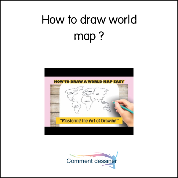 How to draw world map